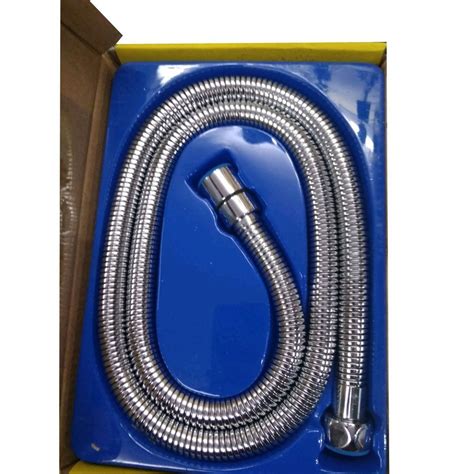 Silver Stainless Steel Shower Tube Dimension Size 1inch Head