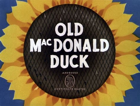 Animation Backgrounds Old Macdonald Duck Disney 1941