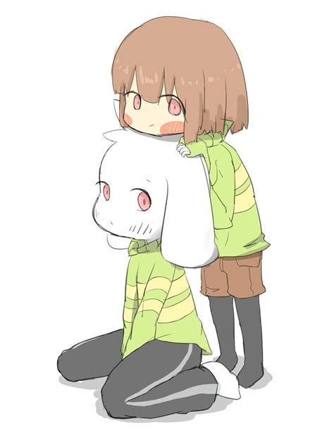 Chara And Asriel I Like This Undertale Dibujos Undertales Y Juegos