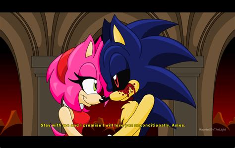 Sonamy Exe Fake Screenshot Sonic Fan Characters Amy The Hedgehog Sonic Adventure