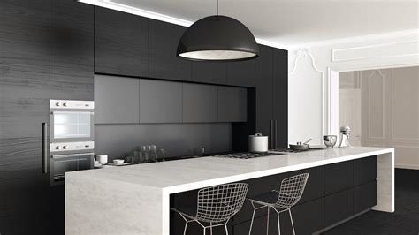 Black And White Kitchen Decor Cabinets Curtains Rug