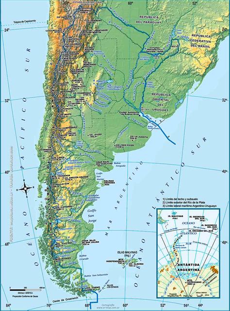 Hidrografía De Argentina El Sur Del Sur