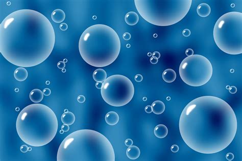 Bubbles On Dark Blue Background Free Stock Photo Public Domain Pictures