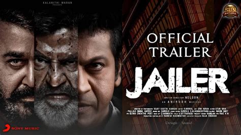 Jailer Official Trailer Rajinikanth Jackie Shroff Tamannaah