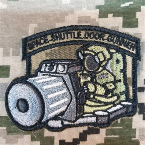 Шеврон Space Shuttle Door Gunner Patch