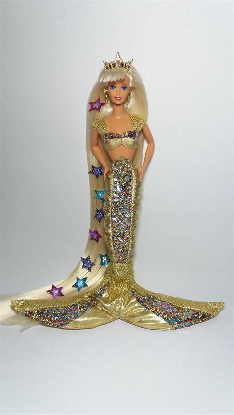 Jewel Hair Mermaid Barbie 1995 Mermaid Barbie Fashion Royalty
