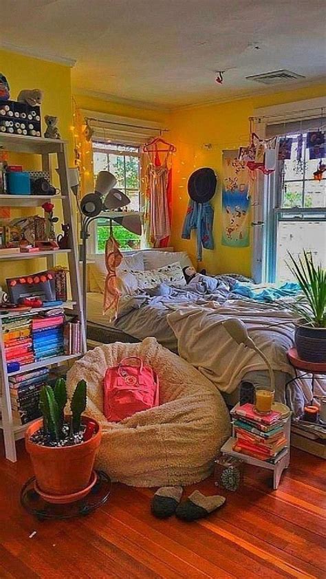 room inspo 🍃🐸 indie bedroom dreamy room cute room decor