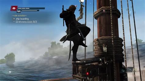 Assassin S Creed IV Black Flag Free Roam Ship Boarding Gameplay YouTube