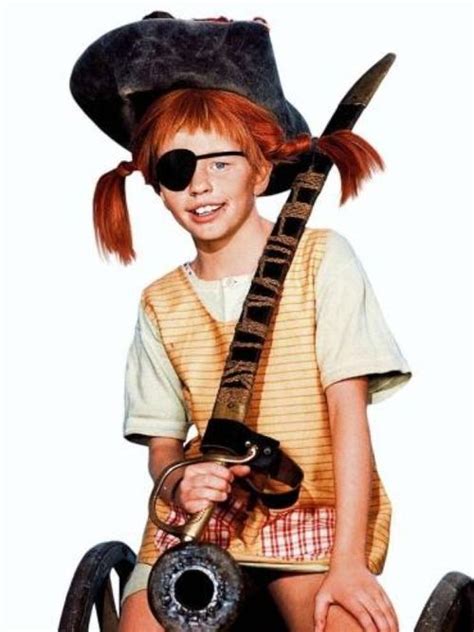 Pippi Longstocking From The Tv Serie Based On The Books Of Astrid