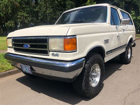 1990 Ford Bronco Xlt 4wd Automatic Great Condition 150k Wow
