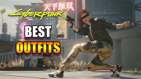 Cyberpunk 2077 My Best Outfitsclothes Youtube