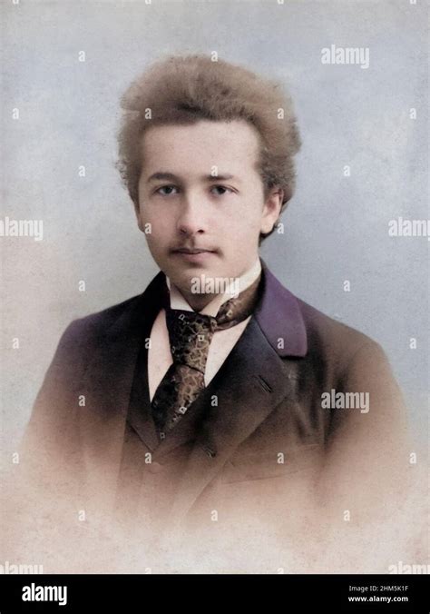 The 16 Year Old Prodigy Albert Einstein 1879 1955 Portrait Aarau