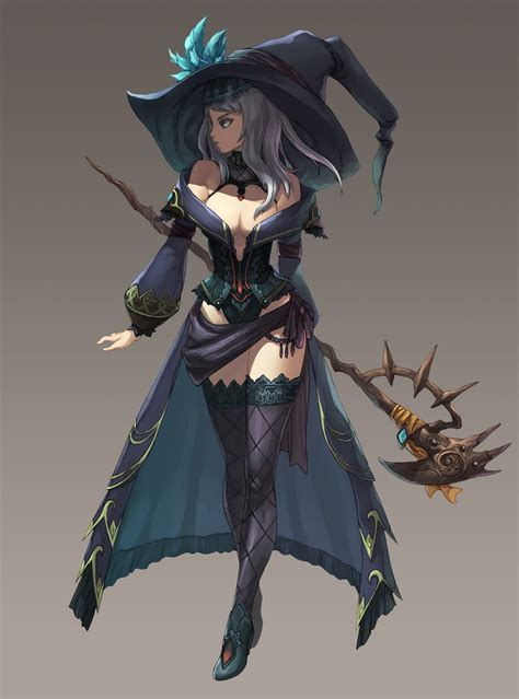 Witch Characters Female Character Design Character Design