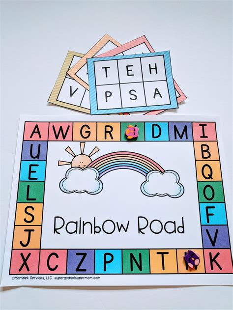 Preschool Rainbow Alphabet Activity Super God Not Super Mom