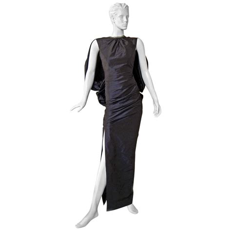 23k new tom ford silk georgette hand embroidered fringe gown scad museum at 1stdibs