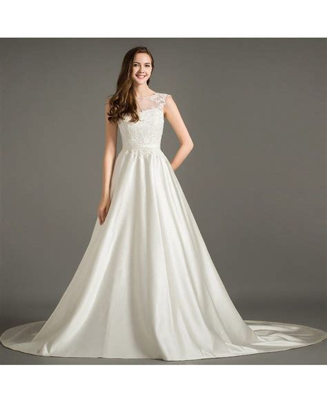 Https://tommynaija.com/wedding/a Line Scoop Wedding Dress