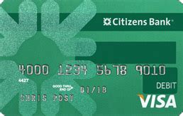 Citizens bank credit card rewards. Which bank has the nicest looking Debit Card? - Page 2 - myFICO® Forums - 4038373