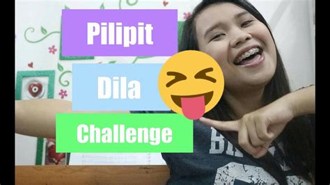 pilipit dila challenge tagalog tongue twister youtube