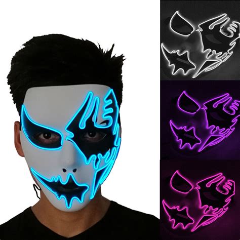 Halloween Mask Led Light Up Party Masks The Purge Election Year Great