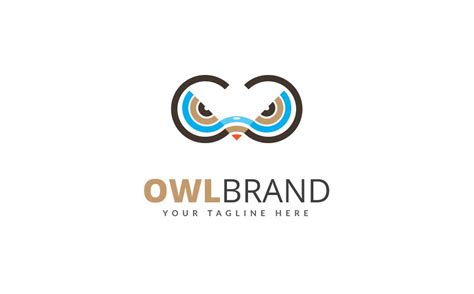 Owl Brand Logo Template 68923 Logo Templates Logo Branding Templates