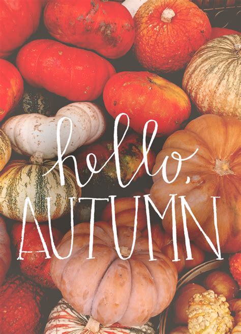 Hello Autumn Free Iphone And Desktop Wallpaper Download Autumn Day