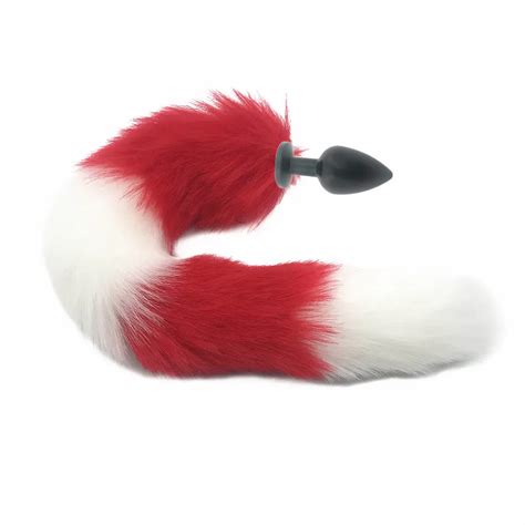 butt plug fox tail metal buttplug free global delivery