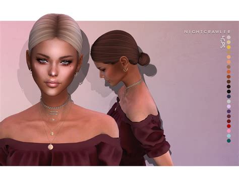 Nightcrawler Sims Nightcrawler Hope Hair Gigi Hadid Hair Bella