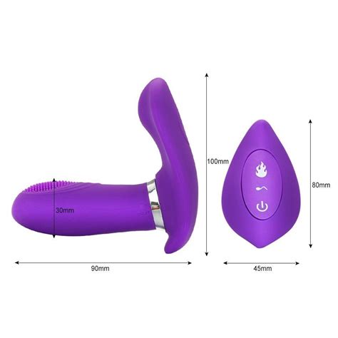 Women Invisible Wearable Butterfly Wireless Remote Control Purple Vibrator Panty Ebay