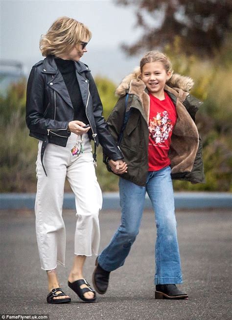 Michelle Williams Holds Hands With Her Daughter Matilda On Outing In