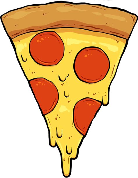 Pizza Slice Cartoon Png