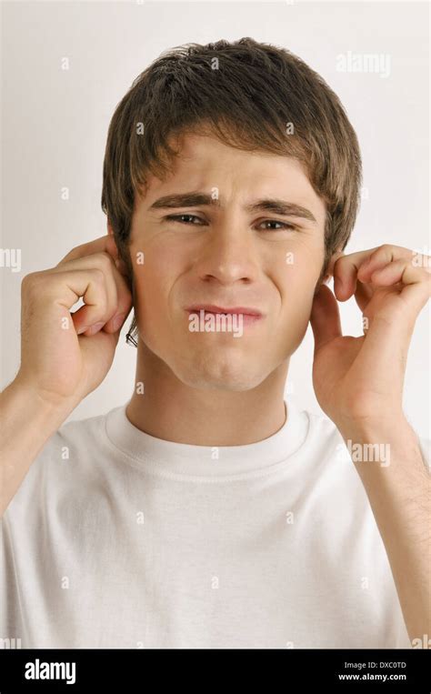 Man Speaking Loud Ears Hi Res Stock Photography And Images Alamy