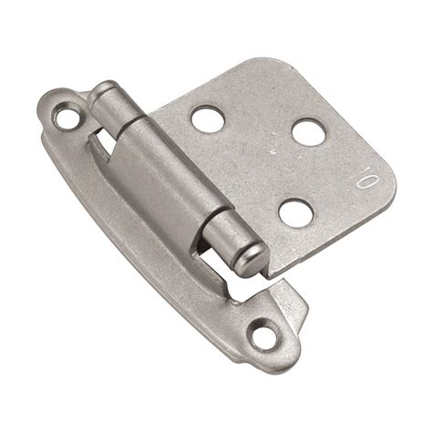 Flush mount hidden hinges cabinet. Hickory Hardware Variable Overlay Hinge Pair Satin Nickel ...