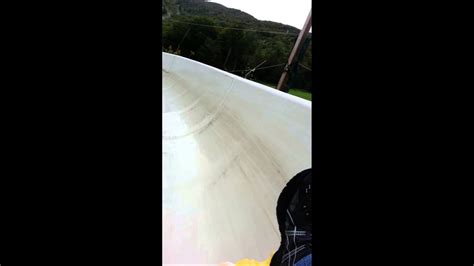 Jiminy Peak Alpine Slide Crash Youtube