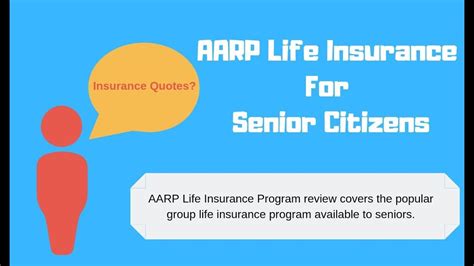 Aarp Life Insurance For Senior Citizens Life Insurance For Seniors