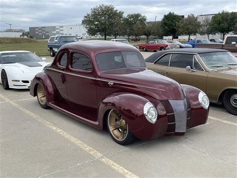 Checkered Past 40 Ford Coupe Ridler Winner On The Street