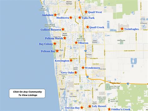 Map Of Naples Florida Neighborhoods Printable Maps Maps Of Florida