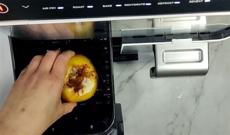 Asar manzana en freidora de aire * Las recetas de MPili