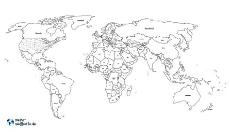 Weltkarte Zum Ausmalen Pfd Meine Weltkarte Weltkarte Zum Ausmalen Wo