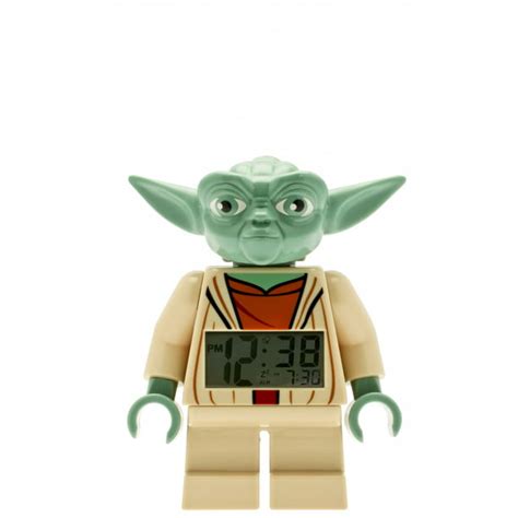 Lego Star Wars Yoda Minifigure Clock