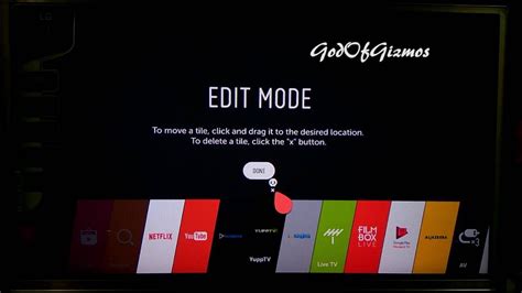 Youtube app should now be gone from app list. LG TV 32LH602D Install,Rearrange & Uninstall Applications ...