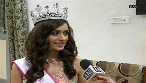 Femina Miss India Manushi Chillar Now Aims For Miss World Catch News