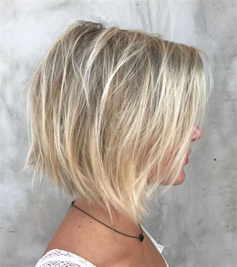 Cut your remaining hair in a medium bob with choppy layers around your face. 100 Mind-Blowing Short Hairstyles for Fine Hair in 2020 ...