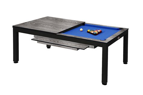 Billiard Table, Pool, Vancouver II, 7 ft., black/grey | Pool Tables 7ft ...