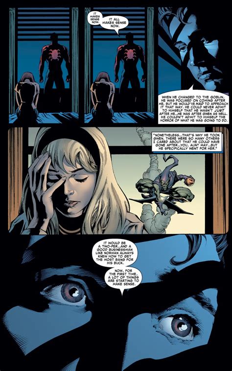 Spider Man Learns Norman Osborn And Gwen Stacy Slept Together