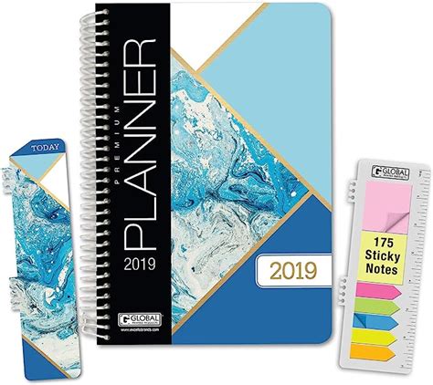 Hardcover Calendar Year 2019 Planner Nov 2018 Through