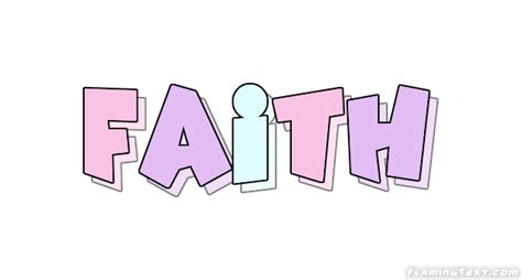 Faith Logo Free Name Design Tool From Flaming Text