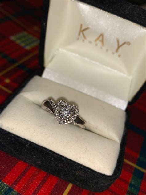 Heart Promise Ring Size 7 5 On Mercari Kay Jewelers Rings Heart