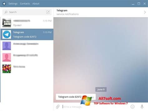 Working under the mtproto protocol. Download Telegram Desktop for Windows 7 (32/64 bit) in English