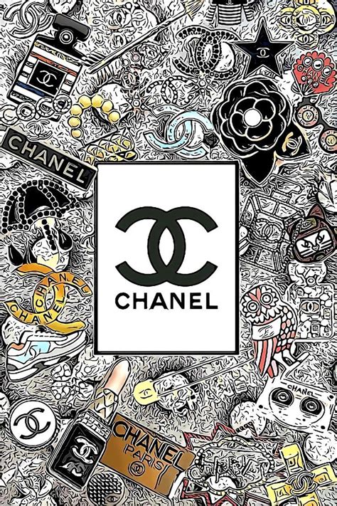 Pin By I AM Horn On Gsrs Chanel Wall Art Chanel Wallpapers Chanel Inspired Room