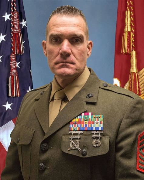 Sergeant Major Jon Jerome 8th Marine Corps District Leaders